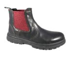 Geox Clintfordb Ankle Boots - Black Burgundy