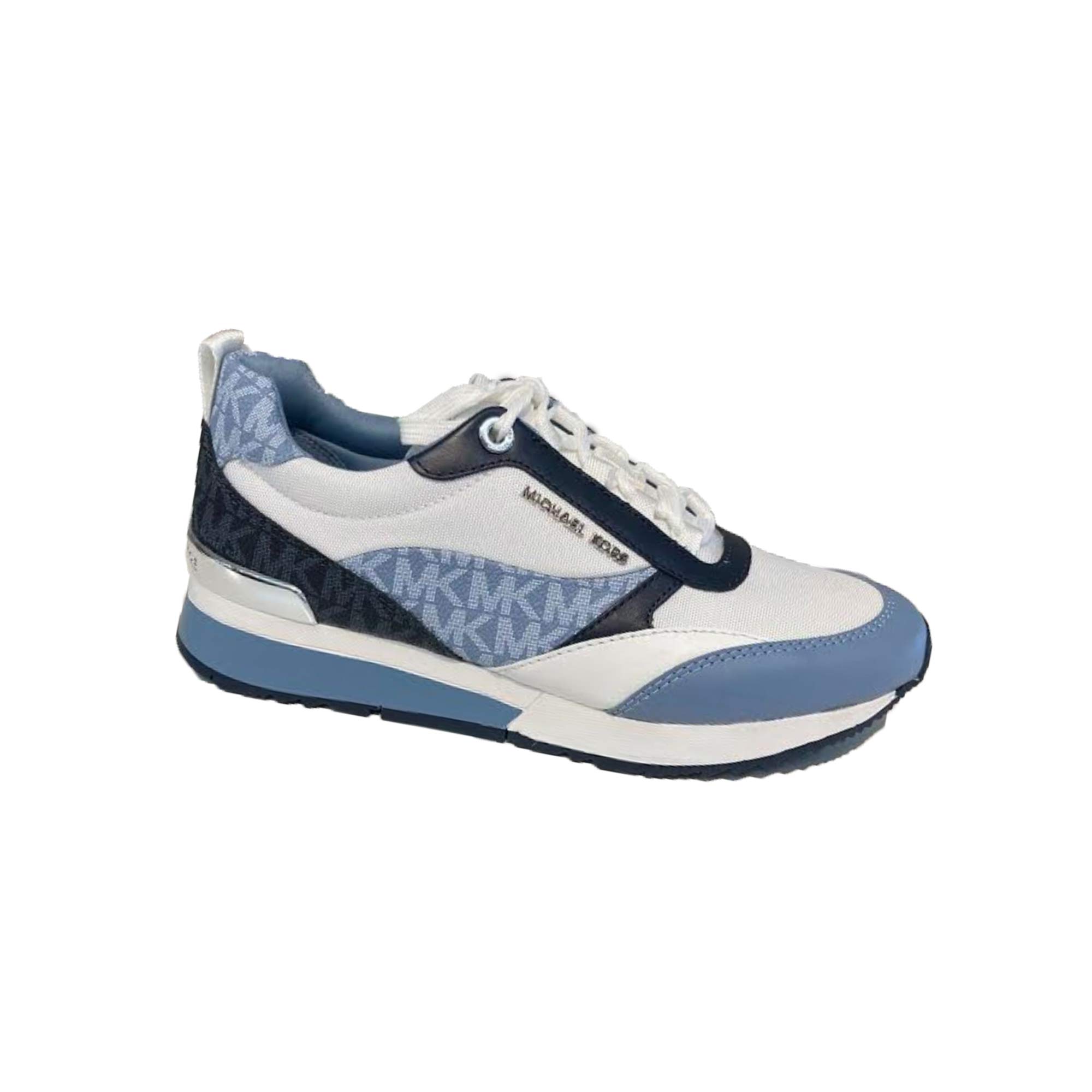 MICHAEL Michael Kors Allie Stride Trainer Shoes for Women - Navy / Chambre  - Chaussures Bari à Saint-Léonard