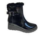 VALDINI Vivian Suede Boots for Women - Black