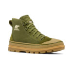 SOREL Baskets Scout N About Mid pour homme – Vert utilitaire, semelle gomme 16