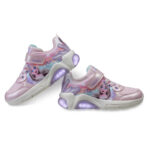 GEOX Fadinlight Junior Disney Princess pour Filles - Rose/Lilas – Image 2