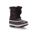 SOREL YOOT PAC™ Bottes en nylon imperméables pour jeunes - Noir