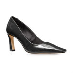 MICHAEL Michael Kors Escarpin Darrah en cuir verni craquelé pour femmes - Noir