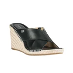 MICHAEL Michael Kors Kenzie Wedge Sandals for Women - Black