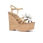 MICHAEL Michael Kors Sandales compensées Jacie pour femmes - Peanut
