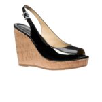 MICHAEL Michael Kors Sandales compensées Rosie en cuir verni pour femmes