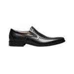 Florsheim Postino Bike Toe Slip Ons for Men - Black Smooth - Image 2
