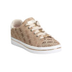 GUESS Stasey Quattro G Low-Top Sneakers for Women - Medium Brown