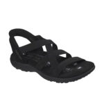 SKECHERS Slip-ins: Reggae Slim - Stretch Flex for Women - Black
