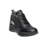NERO GIARDINI I116880D-100 Leather Sneakers for Women - Black