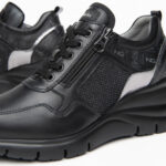 NeroGiardini I116880D-100 — Espadrilles en cuir pour femme – Noir – Image 3