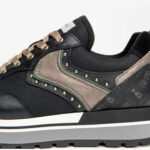 Nero Giardini I116940D-100 – Espadrilles en cuir et suède pour femmes – Noir – Image 3