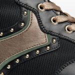 Nero Giardini I116943D-100 – Baskets montantes en cuir et suède pour femme – Noir – Image 3