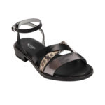 NERO GIARDINI E218673D Leather Sandals for Women