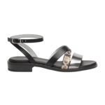 NERO GIARDINI E218673D Leather Sandals for Women - Image 2