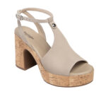 NERO GIARDINI E307671D-702 Suede Sandals for Women - Ivory
