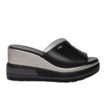 NERO GIARDINI E307702D-100 Mules en cuir pour femme – Noir – Image 2
