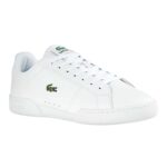 LACOSTE Carnaby Cup Sneakers for Men - White/White