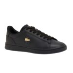LACOSTE Carnaby Set – Chaussures sport pour femmes – Noir/Or