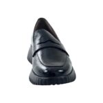 WONDERS A-4402 Loafers for Women - Black Patent - Image 3