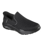 SKECHERS Slip-ins Relaxed Fit : Equalizer 6.0 - Stoaver pour hommes - Noir