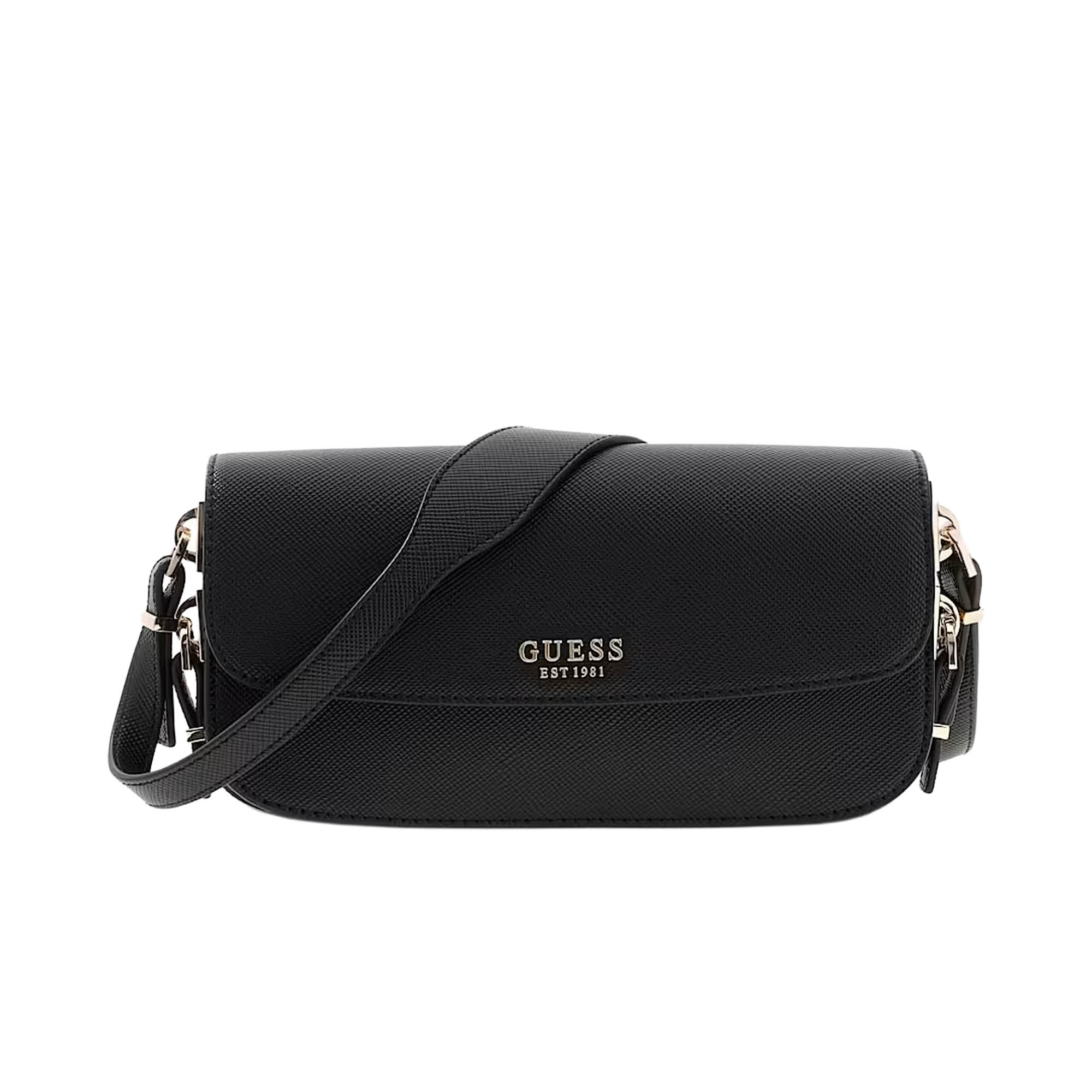 Danielle Shoulder Bag - ZG222719 Black GUESS Sac Danielle pour femme – Image 1