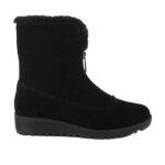 VALDINI Sabra Suede Waterproof Boot for Women - Black - Image 2